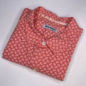 Tommy Bahama Pink Paisley Casual Shirt
